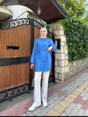 lenora tunik bebe mavi