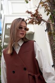 nicole yelek kahve 2