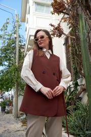 nicole yelek kahve 5