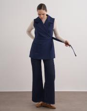 amanda yelek lacivert