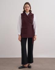 amanda yelek bordo 2