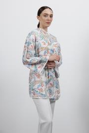 desenli keten kimono ekru 2