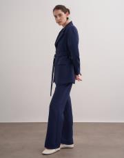 elena fermuar detaylı ceket lacivert 2