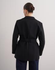 elena fermuar detaylı ceket siyah 3