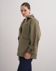 maureen kısa trenç haki 2