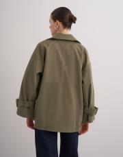 maureen kısa trenç haki 3