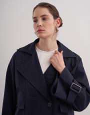 maureen kısa trenç lacivert 3