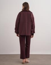 maureen kısa trenç bordo 4