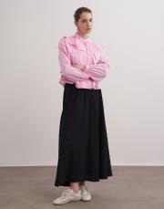 lexi crop gömlek pembe