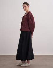 sadie gömlek bordo 2