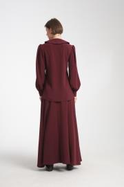 zeta etekli takım bordo 2