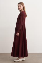 zaire elbise bordo 2