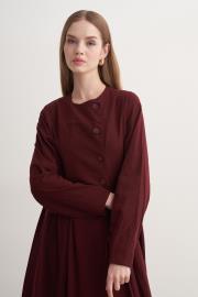 zaire elbise bordo 3