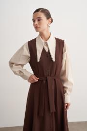 tracy elbise kahve 3