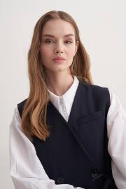 monica yelekli takım lacivert 3