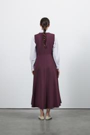 maddison elbise bordo 4