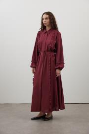 caitlyn elbise bordo 2