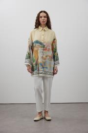 kylie gömlek sarı 2