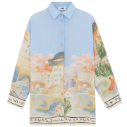 kylie gömlek bebe mavi