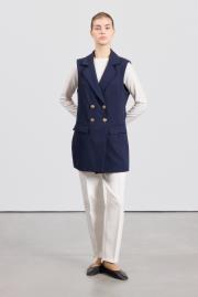 cayla yelek lacivert