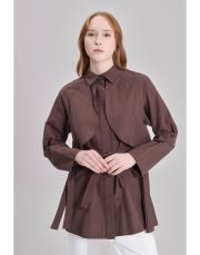 taffy gömlek acı kahve