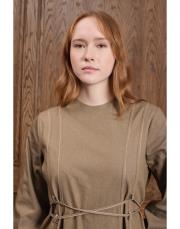 velta kot elbise haki