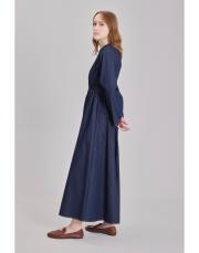 velta kot elbise mavi 3