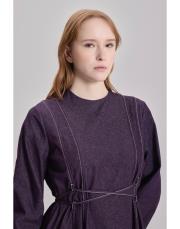 velta kot elbise mor