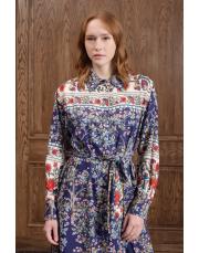 mova elbise lacivert