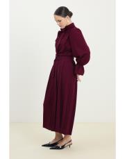 alexia elbise bordo 2