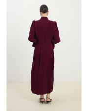 alexia elbise bordo 4