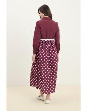 helena elbise bordo 4