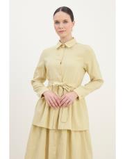 melody elbise sarı 3