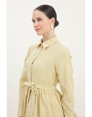 melody elbise sarı 7