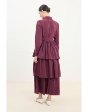 melody elbise bordo 4