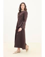 alive etekli takım acı kahve 3