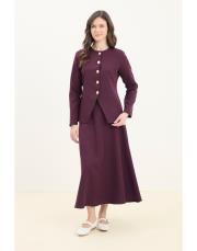 alive etekli takım bordo