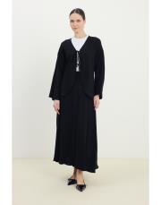 cute bağlamalı takım siyah 2