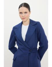 lady ceketli takım lacivert 2