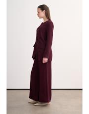 larry ceketli takım bordo 3