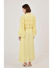 alivia elbise sarı 4