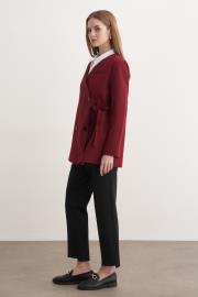 yan bağlamalı ceket kırmızı 2