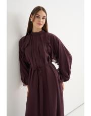 aleah elbise bordo 3