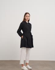 fermuarlı yağmurluk siyah 3