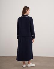 çoban dikişli etekli takım lacivert 3