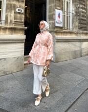 balon kol tunik turuncu 2