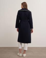 uzun çoban dikişli kaşe kaban lacivert 4