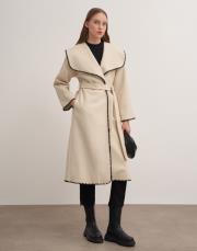 uzun çoban dikişli kaşe kaban bej 3