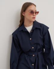 gömlek trenç lacivert