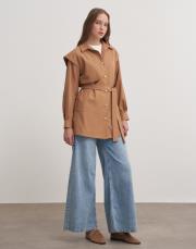 gömlek trenç camel 4